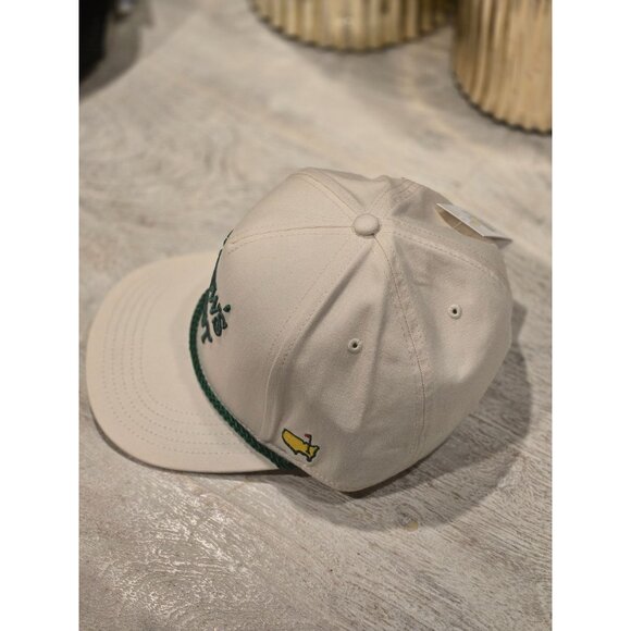 Masters Golf Tournament Crows Nest Hat 2025  NWT Beige W/ Green Rope Augusta Nat - Picture 3 of 7